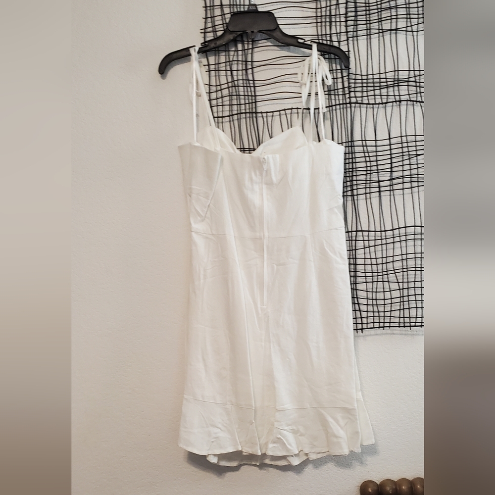 GIANNI BINI white dress XXL fits like XL - Picture 5 of 6
